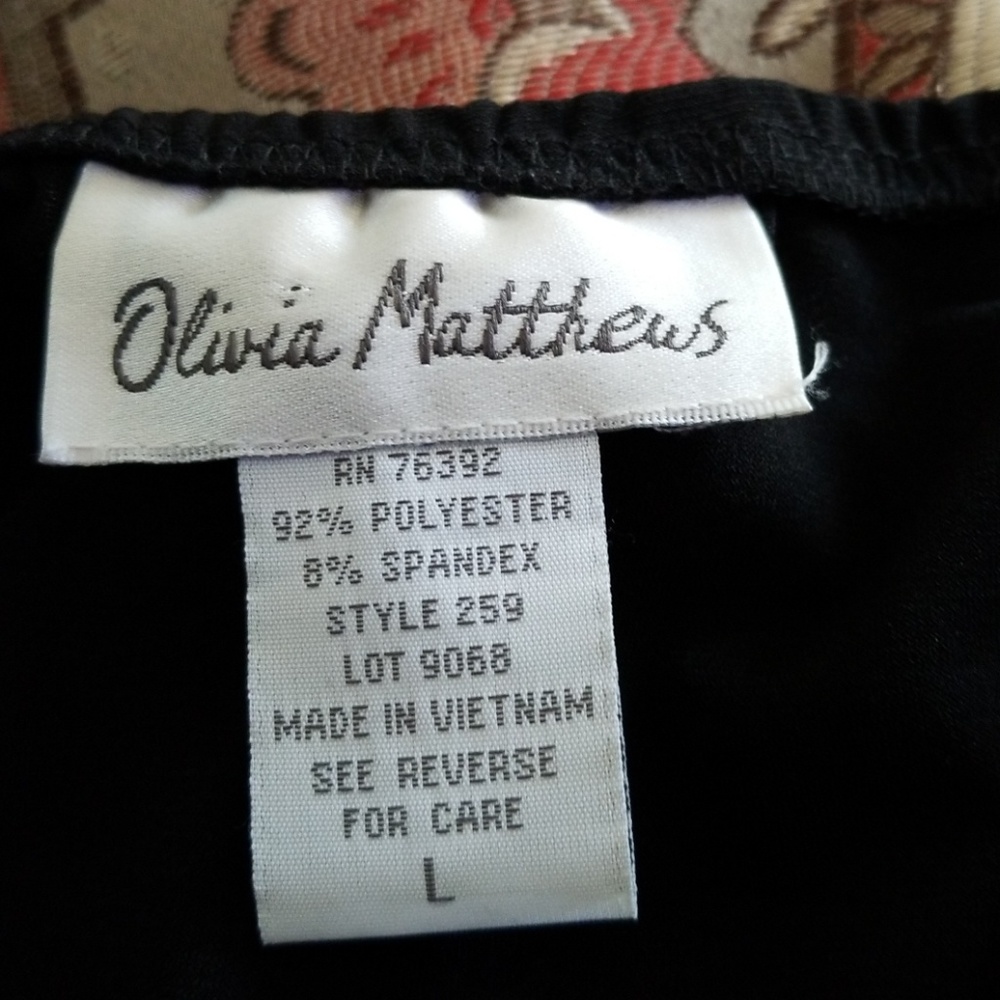 Olivia Matthew's Print Halter Dress - Picture 6 of 7